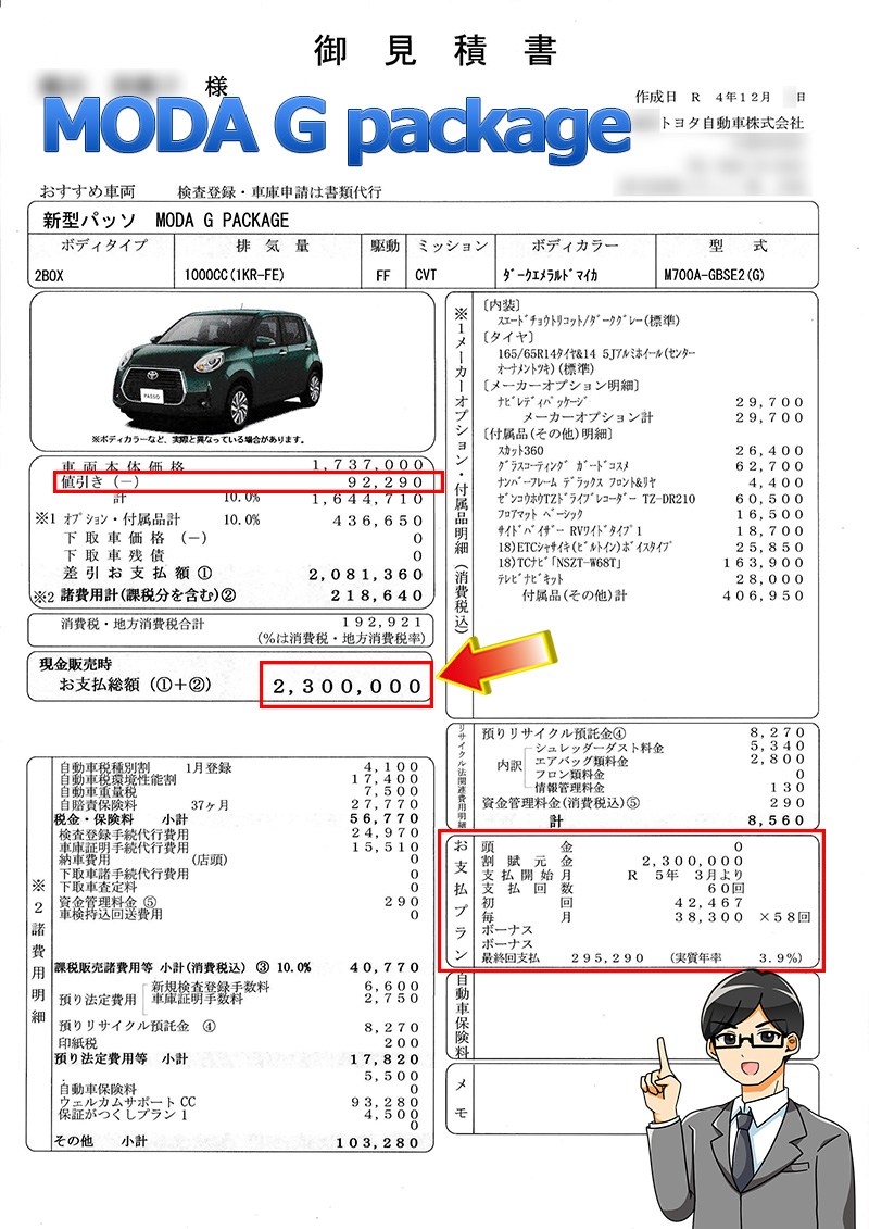 トヨタパッソ値下げしました話が早い方値下げします （トヨタ パッソ  